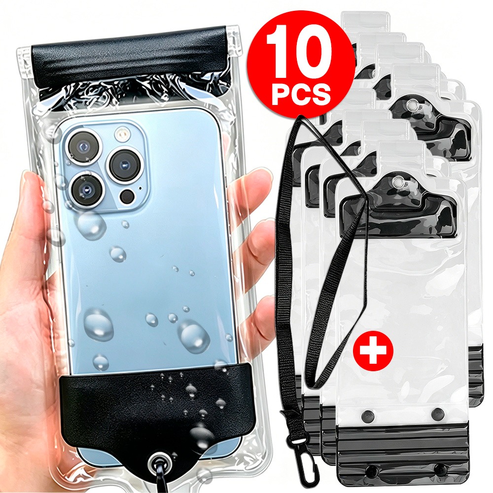 1-10Pcs Universal IPX8 Waterpr - Tablet Computer Accessories ulasan dan harga